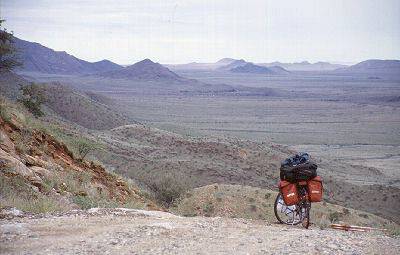 Namibia - per Fahrrad am Spreetshoogte Pass